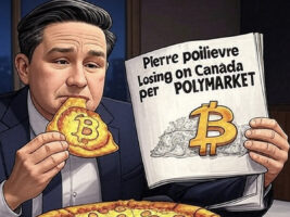 Pierre Poilievre is losing, Polymarket charts are screaming that Mark Carney is stealing the Canada spotlight at 79.7% odds.
